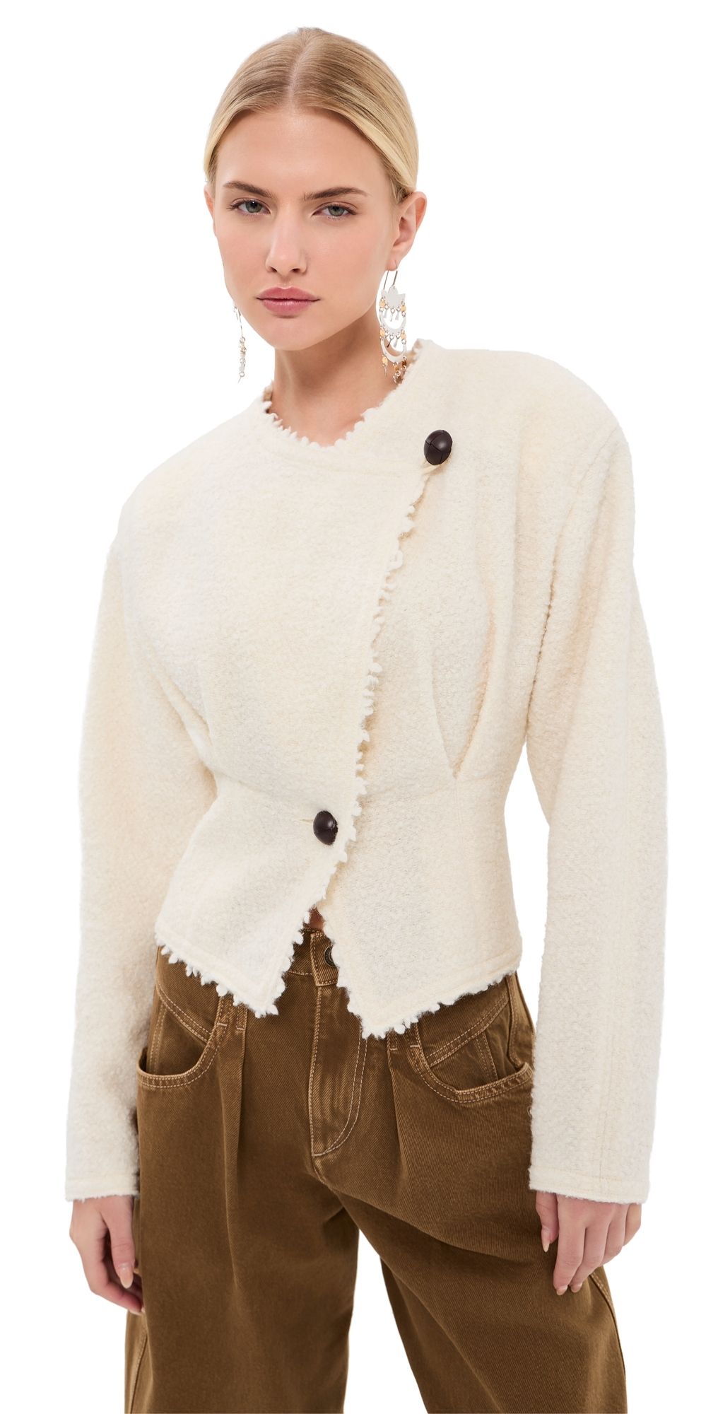 Isabel Marant Suna Jacket Ecru 40