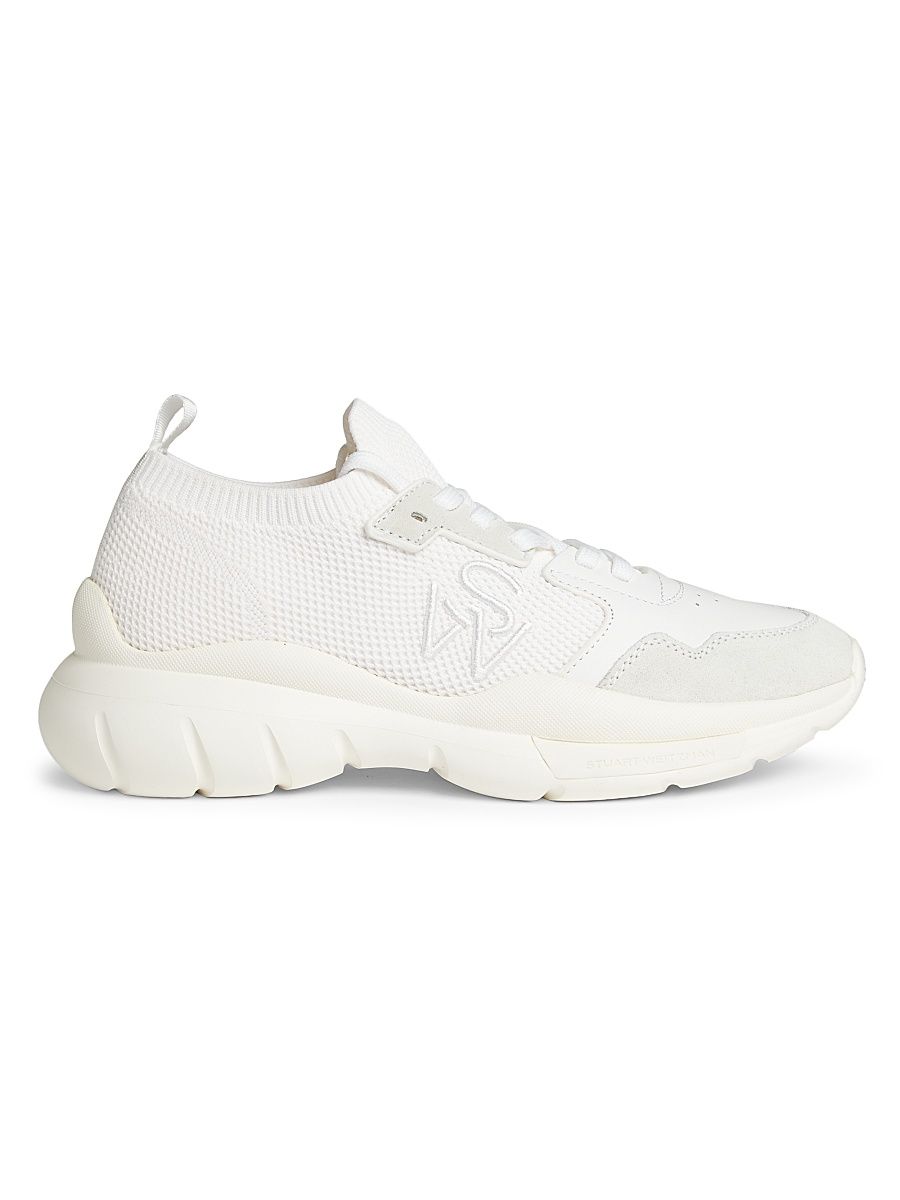 Women's 5050 Logo Low-Top Sneakers - White - Size 12