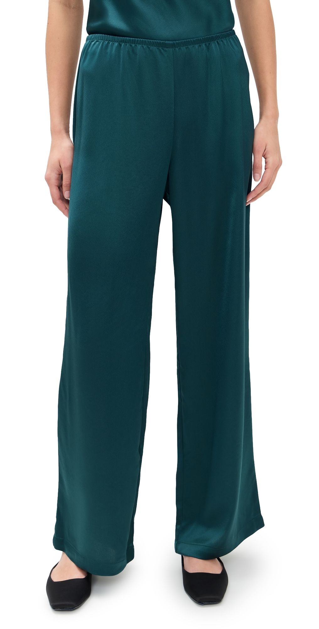 Leset Barb Wide Leg Pants Pacific S
