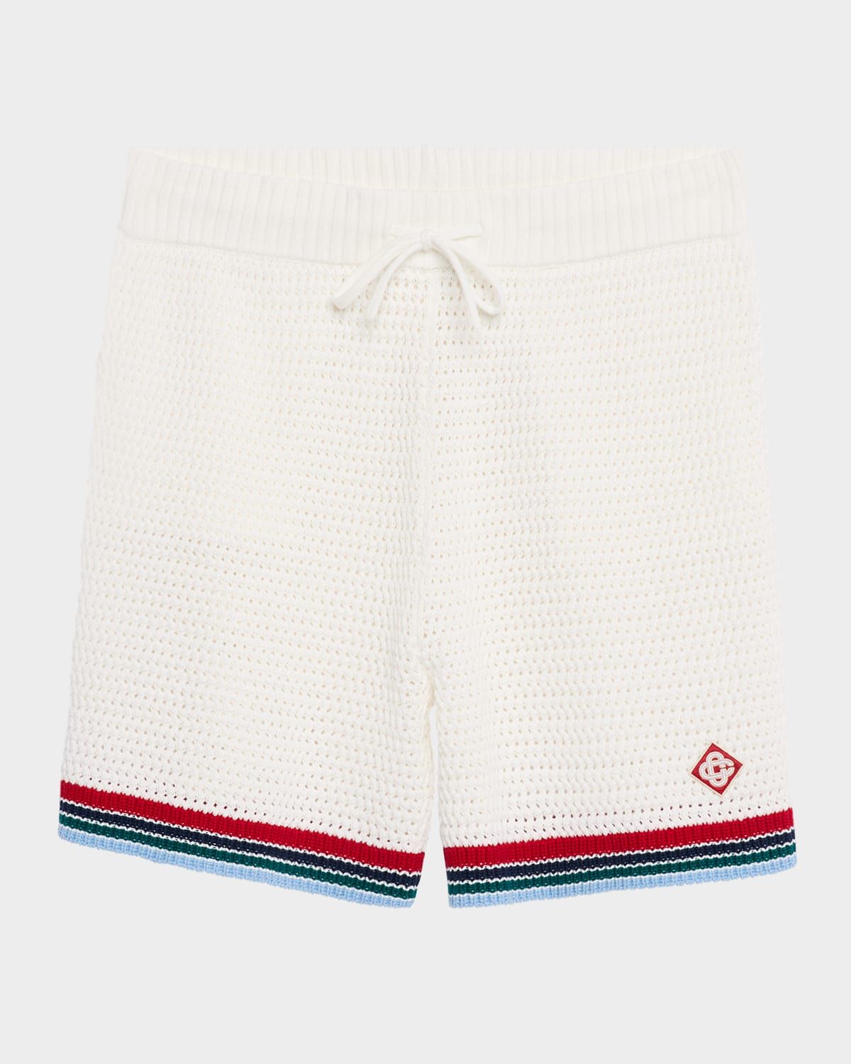 Men & apos;s Sporty Crochet Shorts