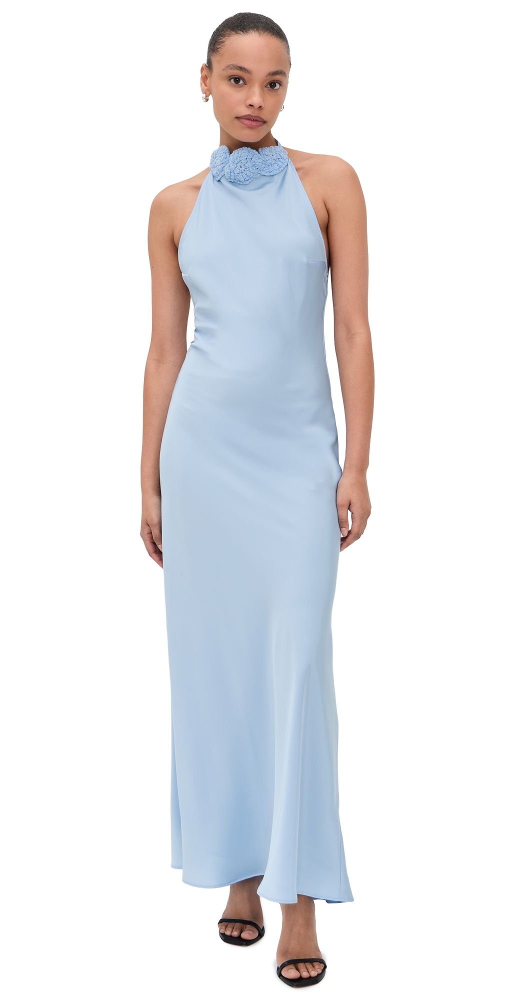 Elexiay Ayoola Dress Baby Blue L