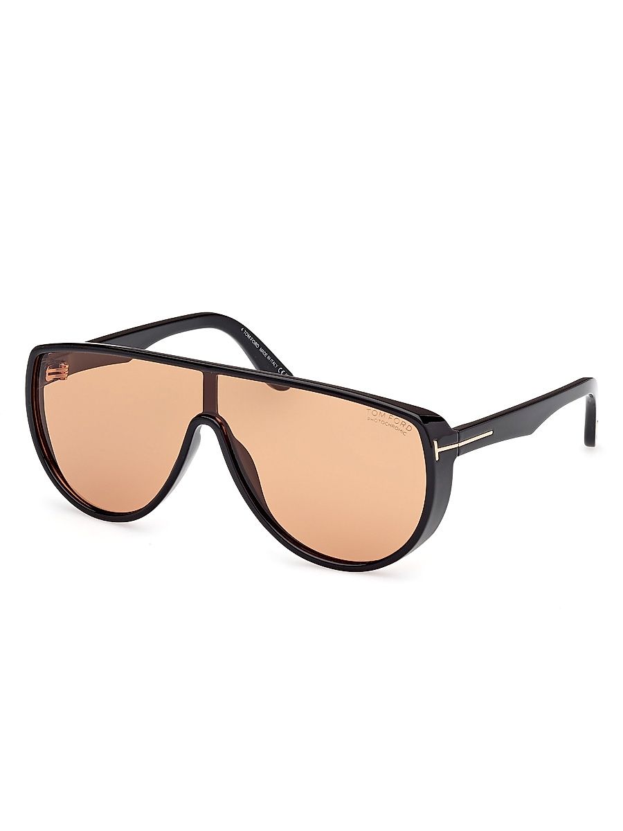 Men's Achilles Shield Sunglasses - Black Gold