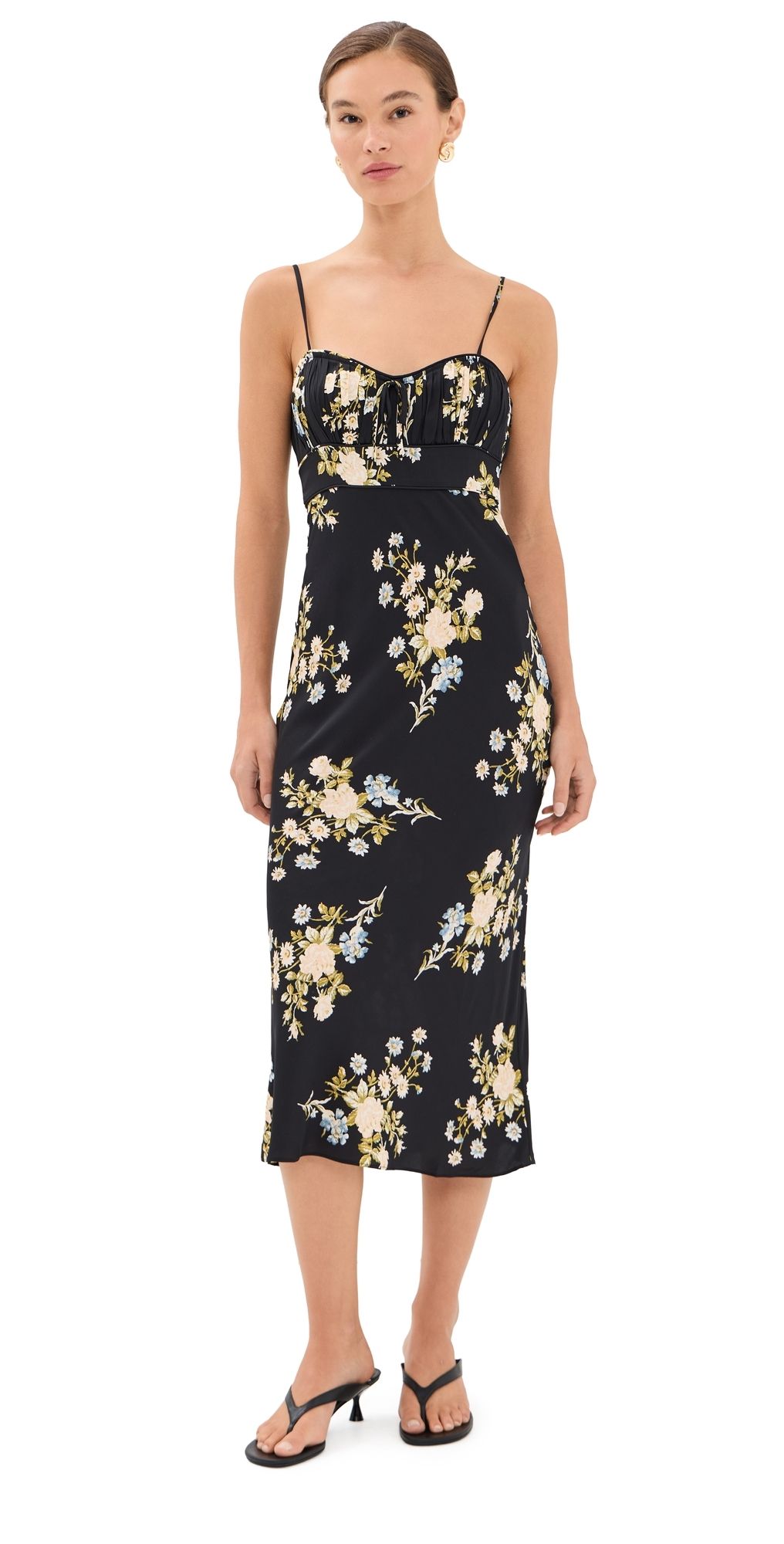 Veronica Beard Kieren Dress Black multi 6