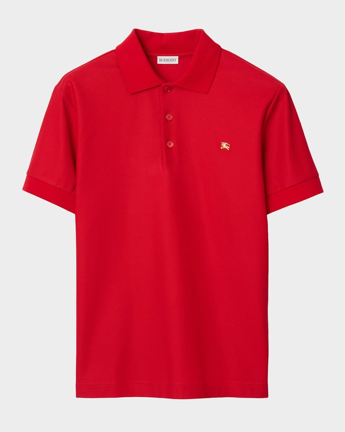 Men & apos;s Cotton Pique Year of the Horse Polo Shirt