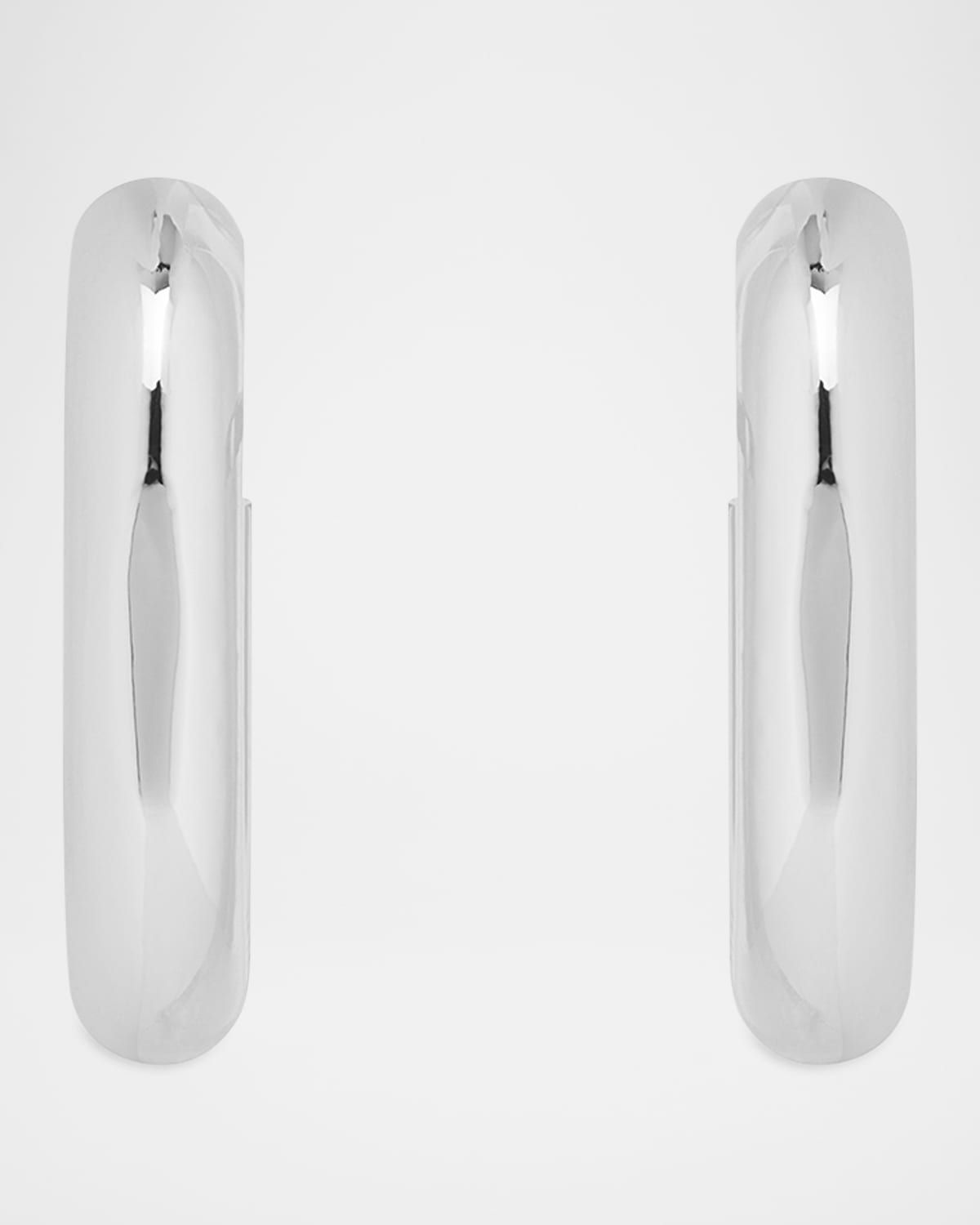 XL Chain-Link Hoop Earrings