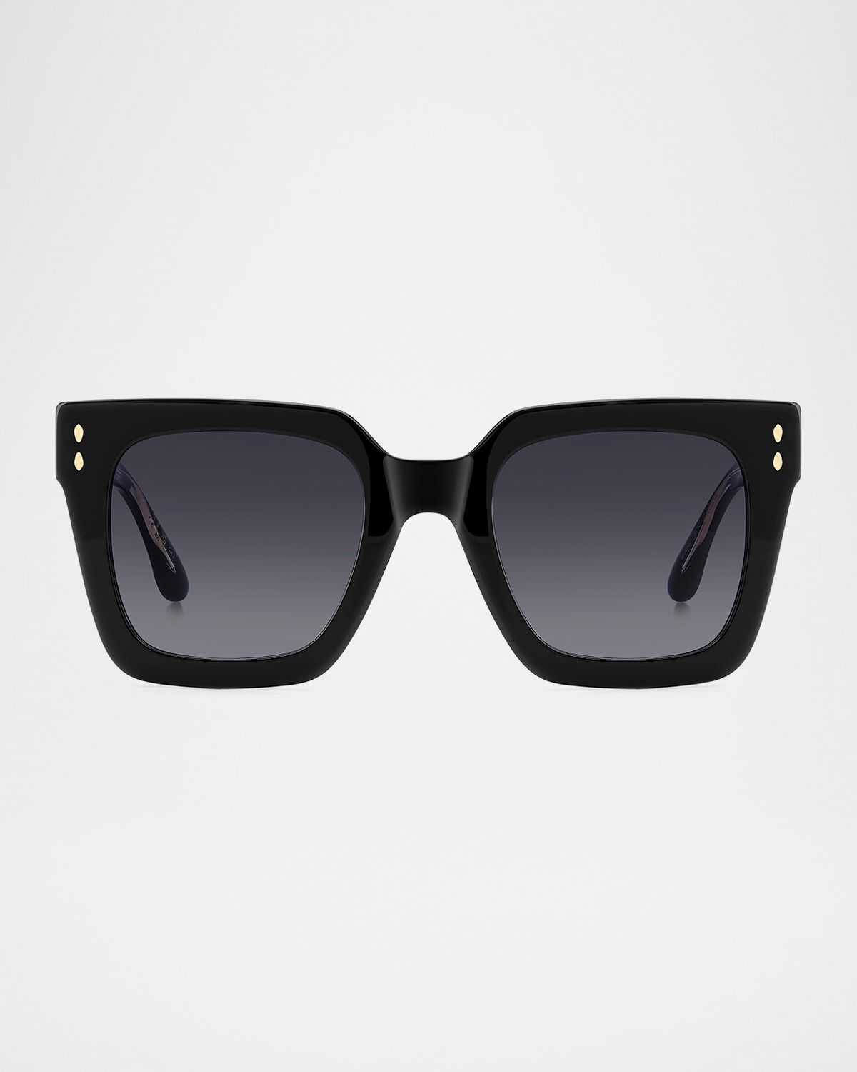 Logo Square Acetate Sunglasses