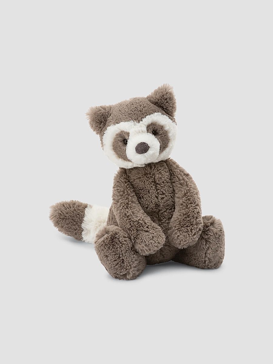 Baby's Raccoon Plush Toy - Tan