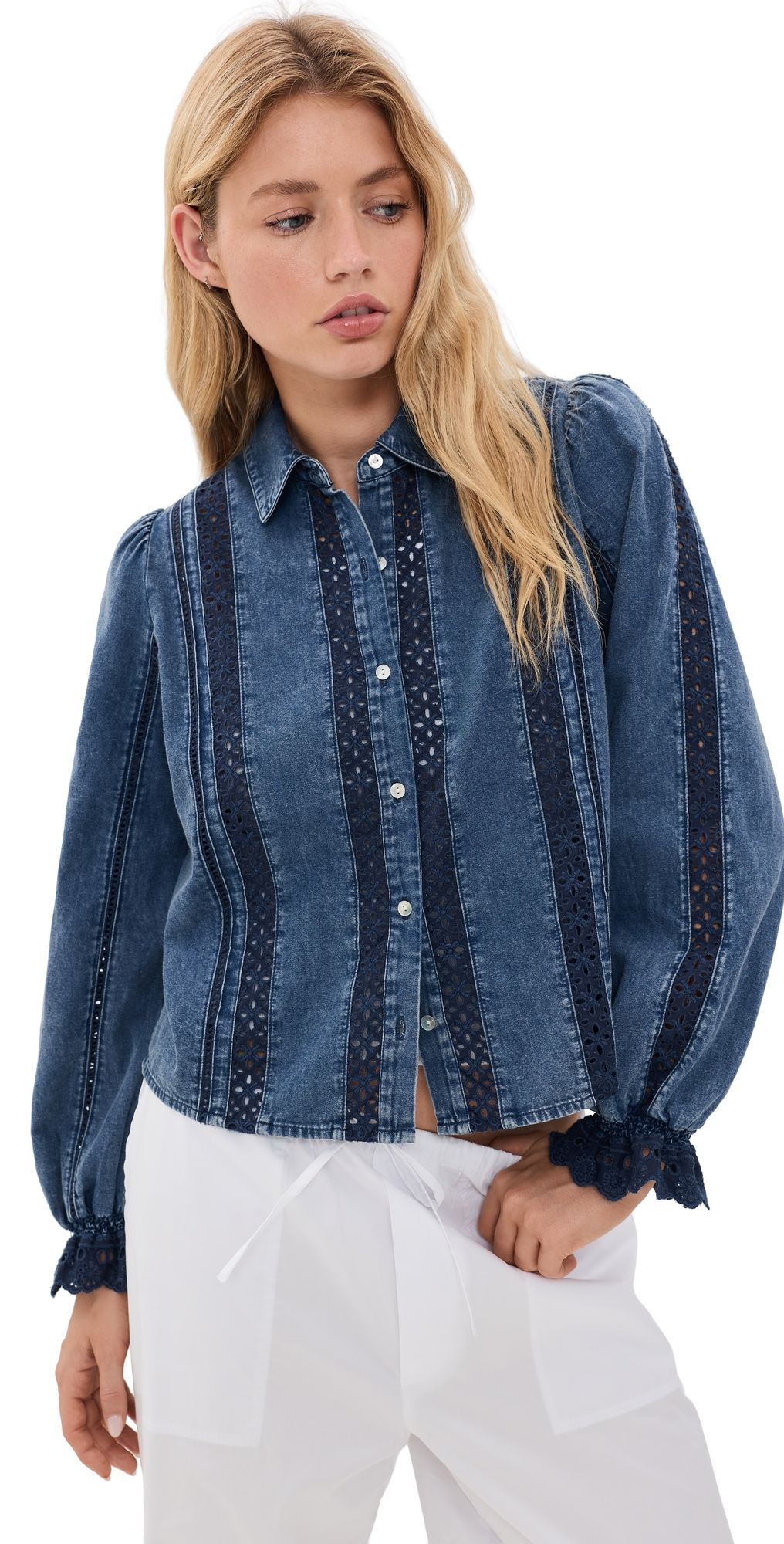 RAILS Rowen Shirt Classic Blue L