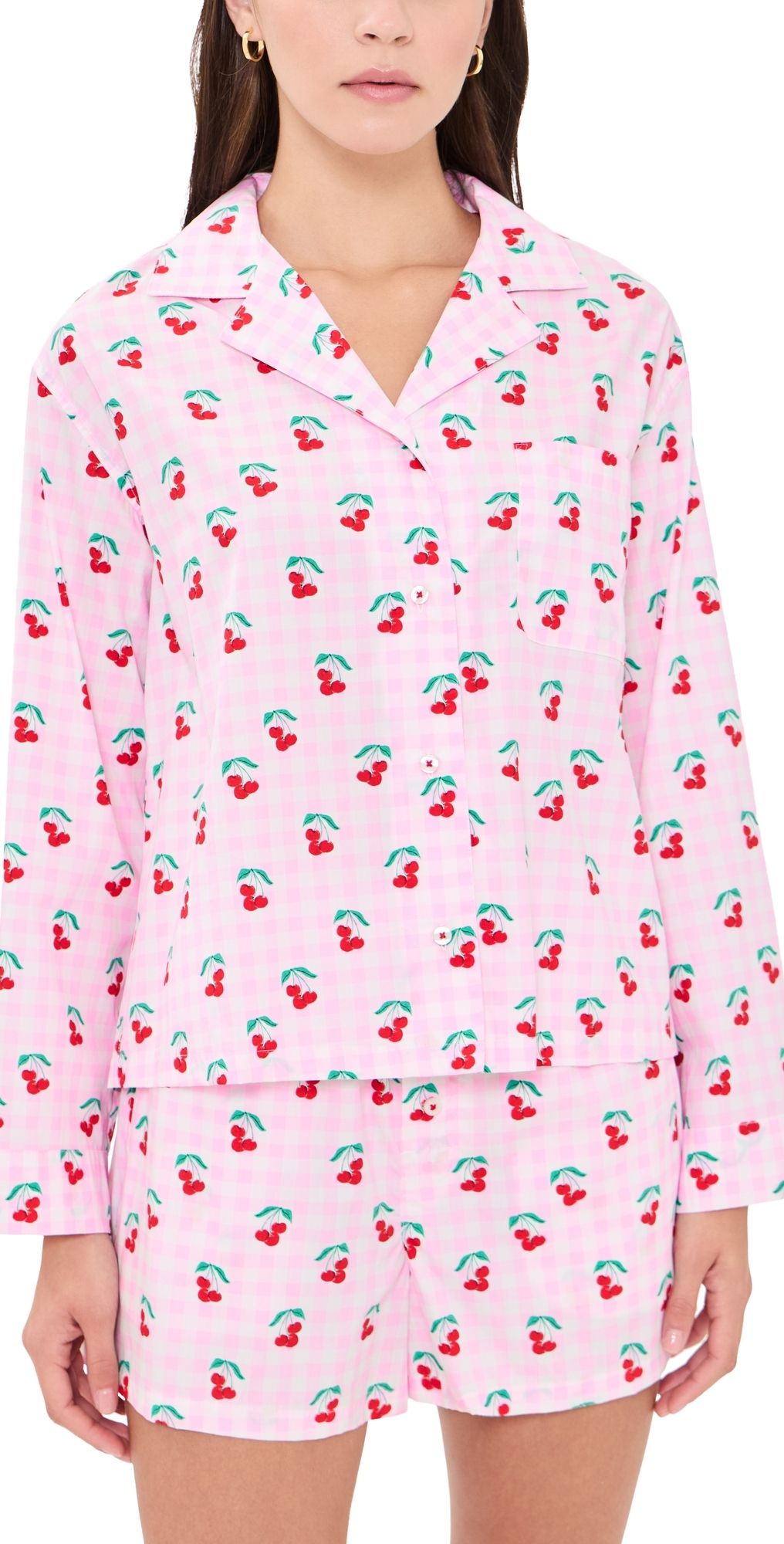 PJ Salvage After Party Pajama Set Powder Pink XS