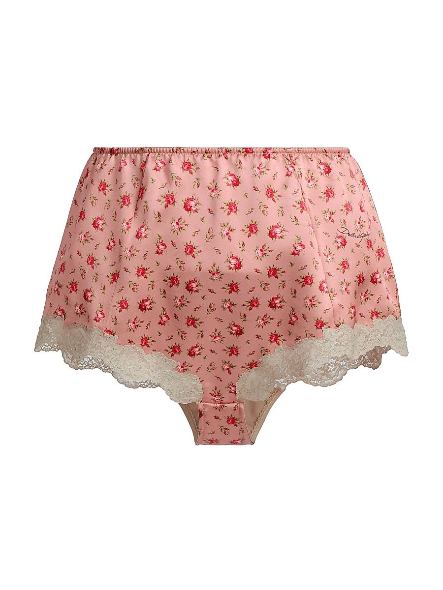 Women's Guaina Rose High-Rise Tap Panties - Roselline Rose - Size XL