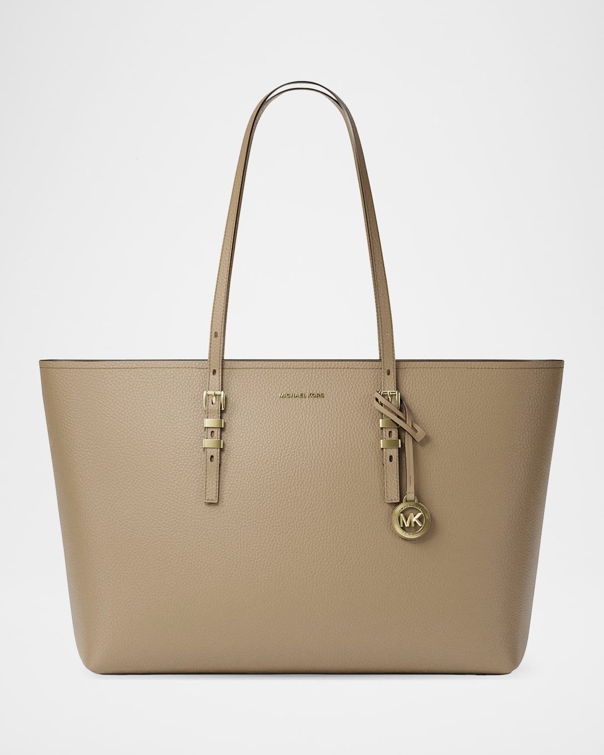 Quinn Large Pebbled Leather Tote Bag