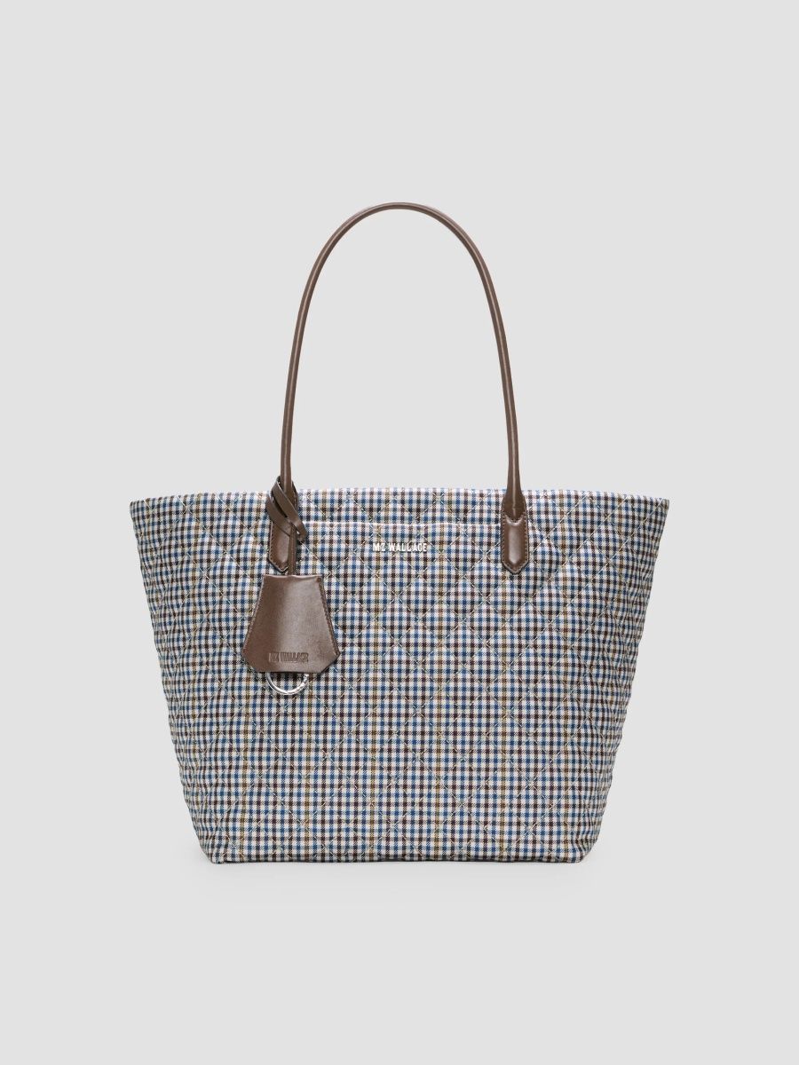 MZ Wallace Women's Daily Medium Check Tote Bag - Heritage Check