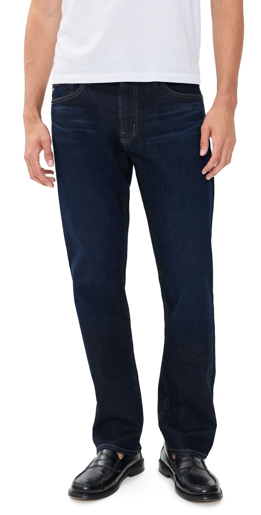 AG Protégé Classic Straight Denim Jeans Blue Noise 33