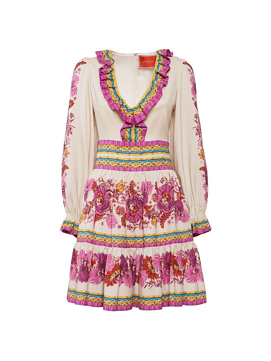 Women's Reina Mini Dress - Zodiac Placee Multicolor - Size XS