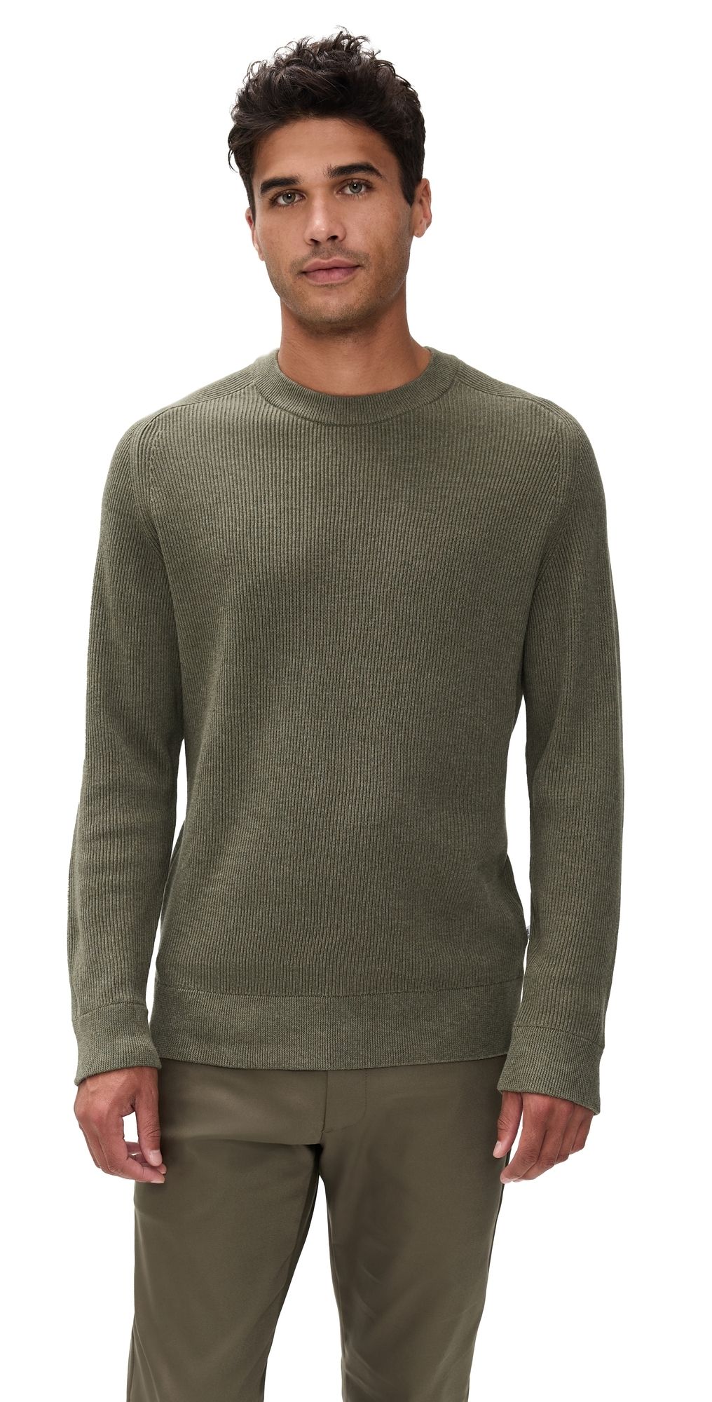 NN07 Kaley Cotton Crewneck Sweater Capers XXL