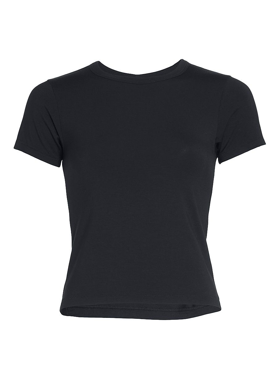 Women's ICONS Luca Baby T-Shirt - Black - Size Medium