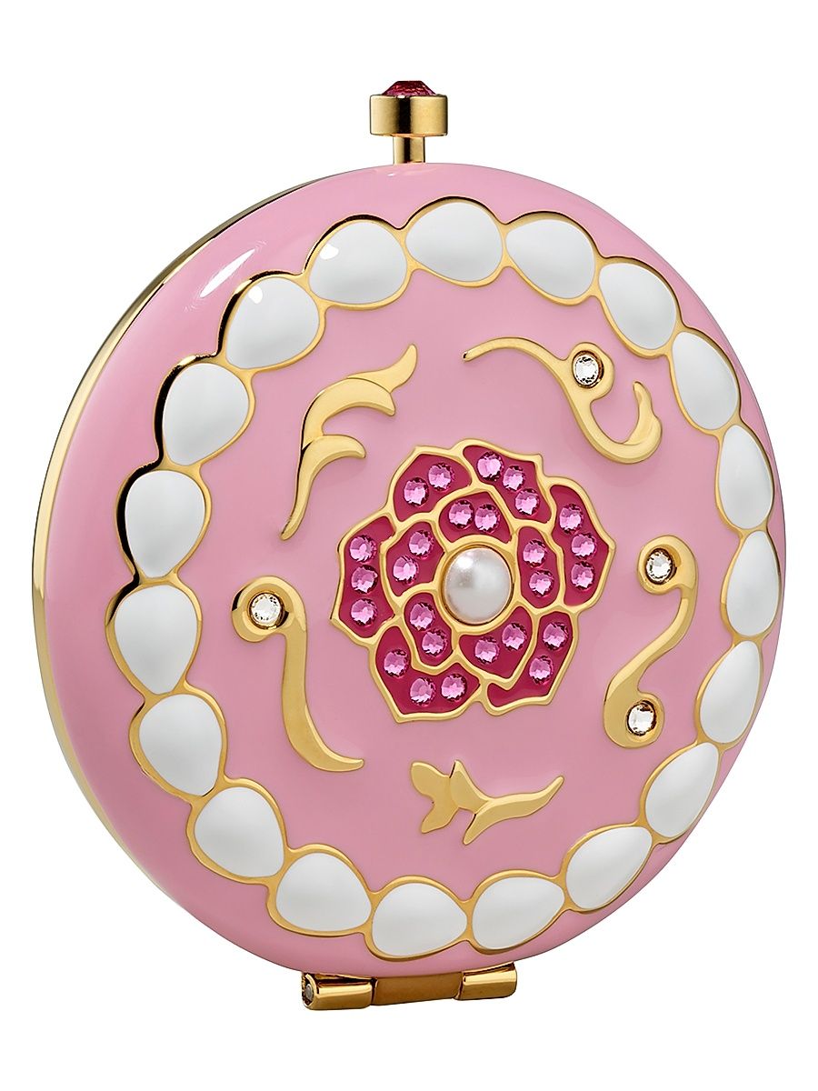 Women's Pink Gateau Powder Compact