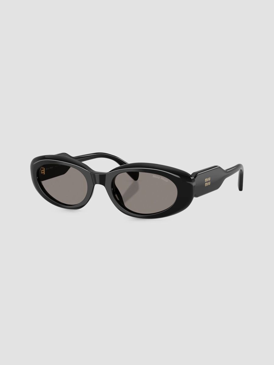 Miu Miu Women's 53MM Oval Sunglasses - Black