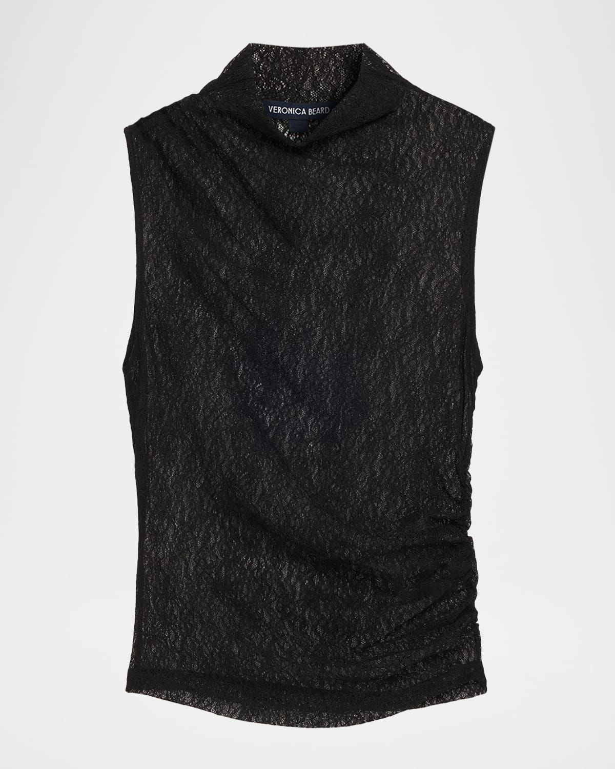 Mylie Lace Mock-Neck Tank Top