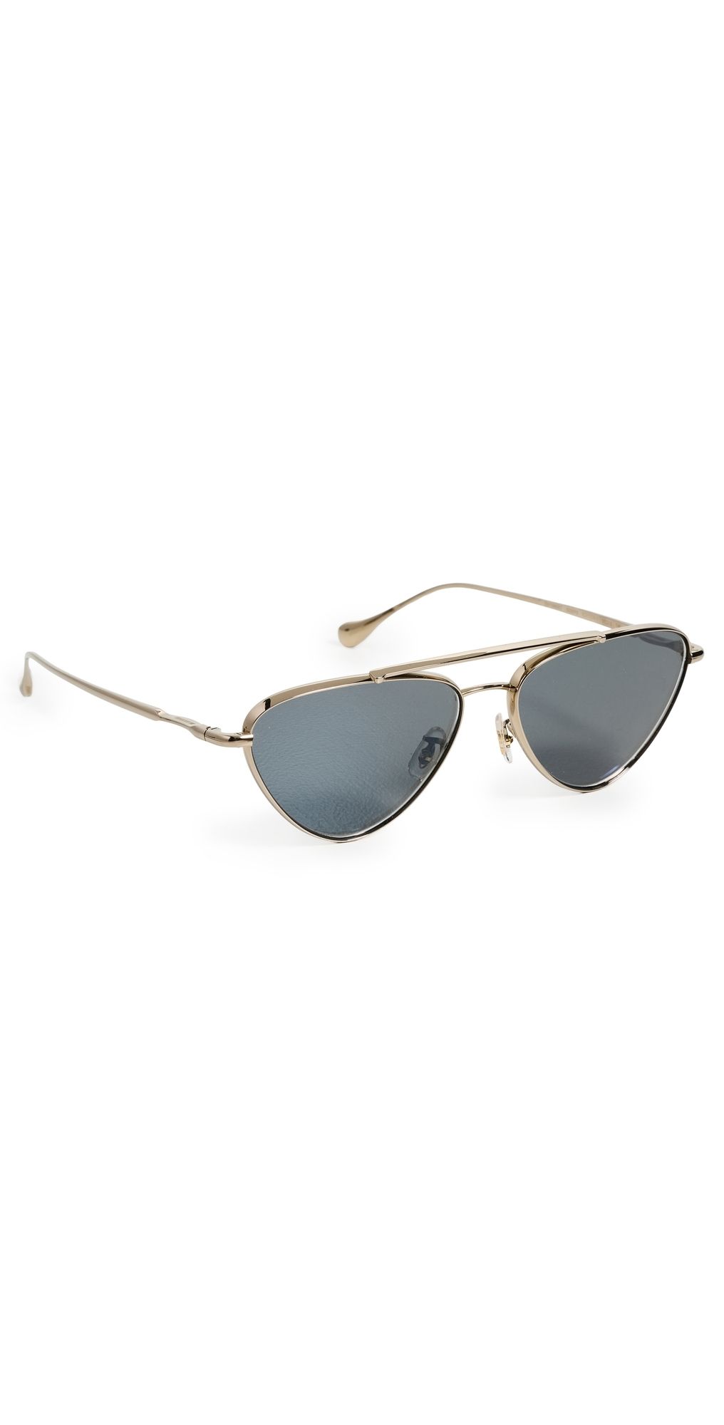Oliver Peoples Eyewear Oliver Peoples Eyewear x Jil Sander Edition 1 Sunglasses Gold/Carbon Grey One Size
