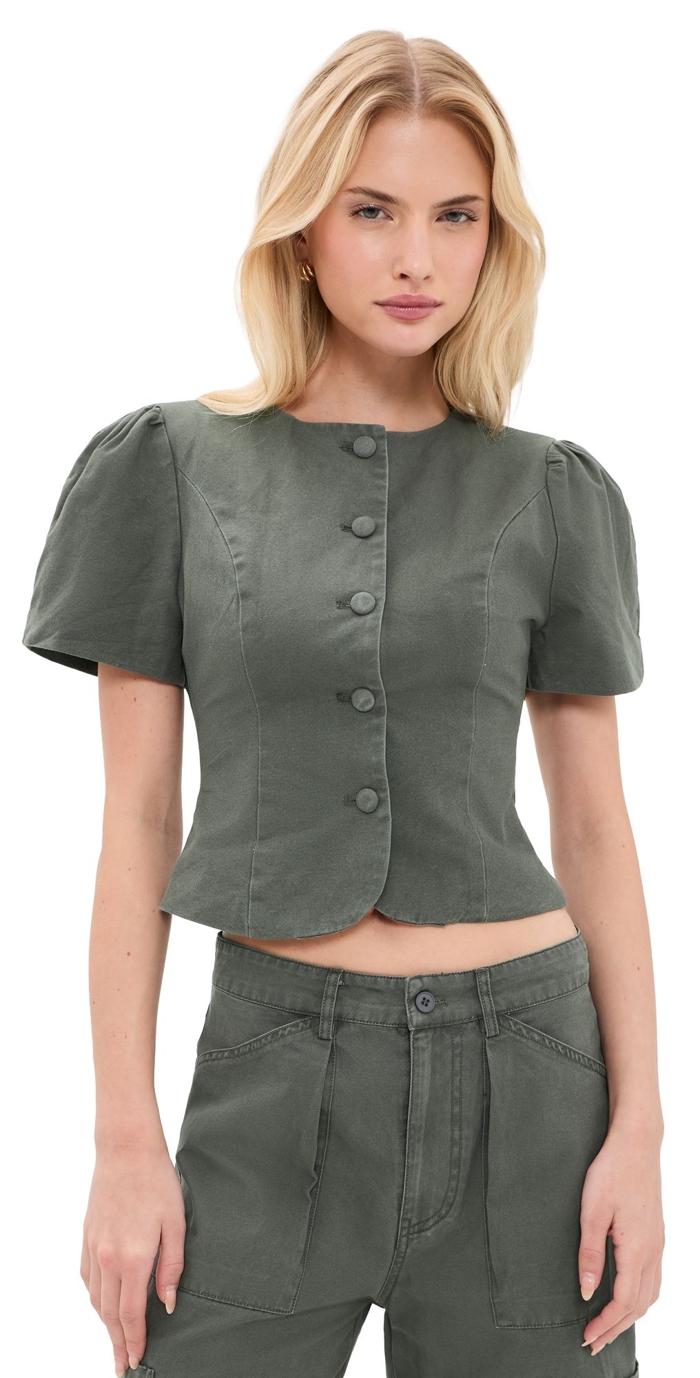 Lioness Femme Blouse Moss S