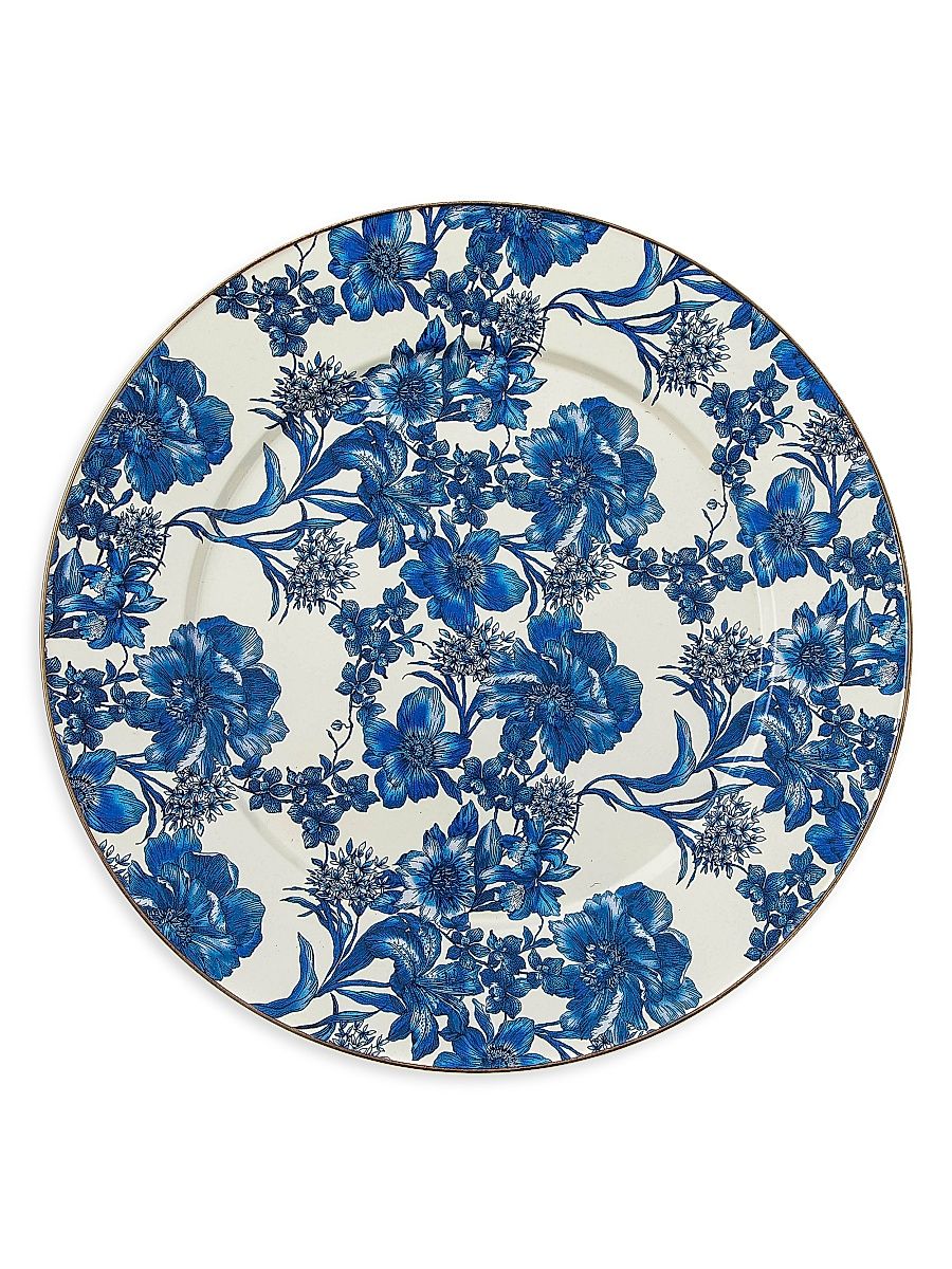 English Garden Royal Enamel Serving Platter