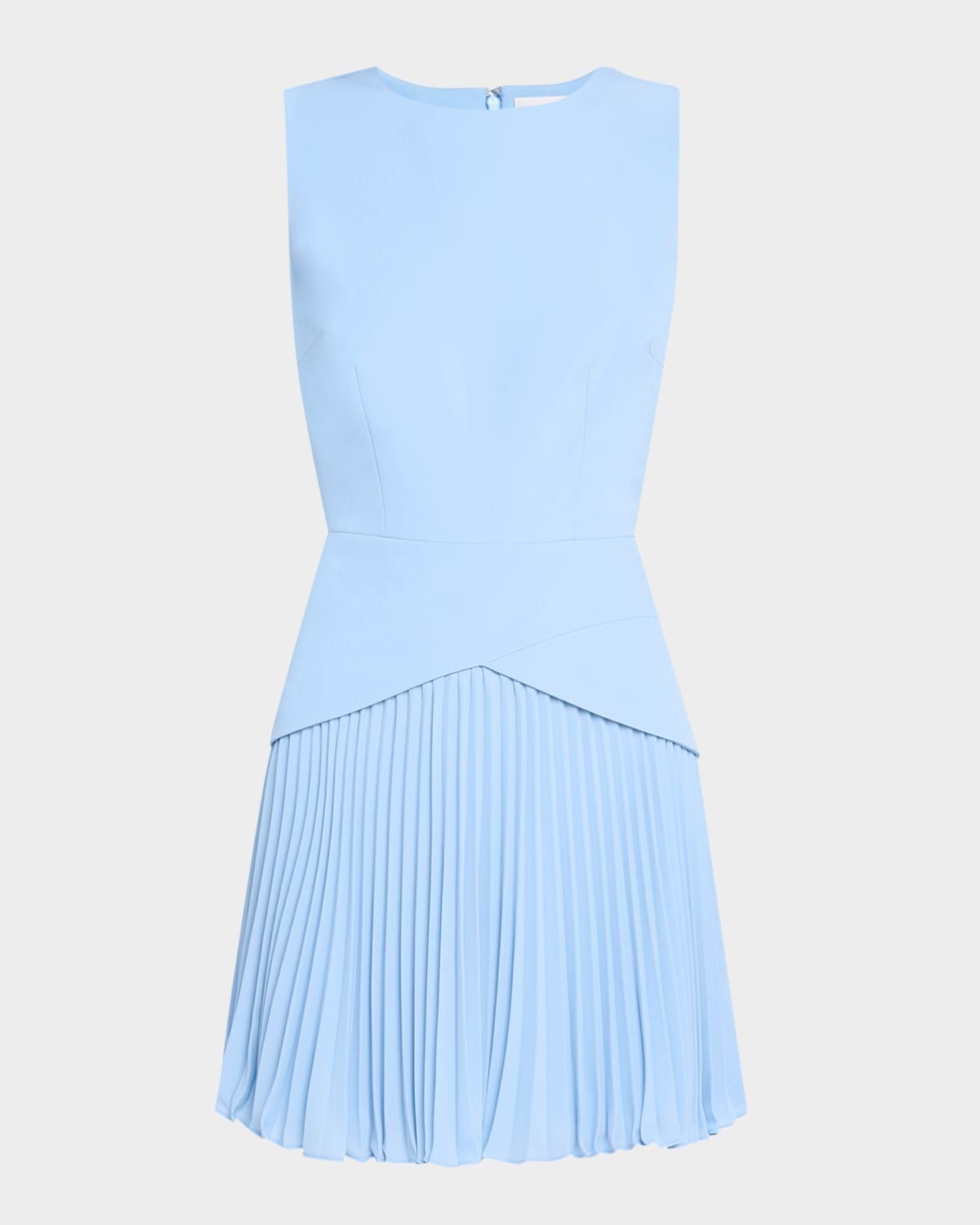 Haddy Sleeveless Pleated Mini Dress