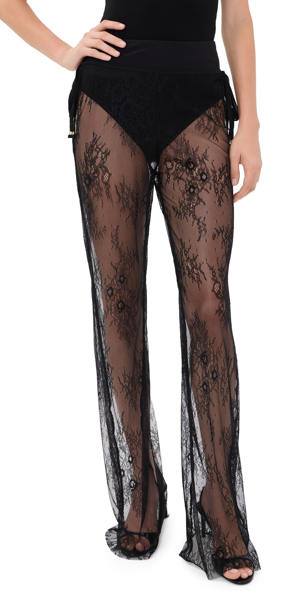 Bananhot Allen Coverup Pants Black S