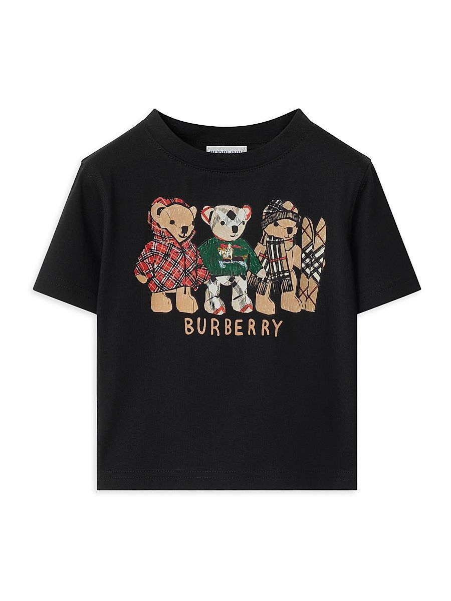 Baby Boy's & Little Boy's Cedar Teddy T-Shirt - Black - Size 3
