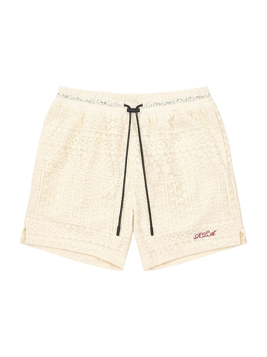 Men's Chaparral Clyde Cotton Crochet Shorts - Sand - Size XXL
