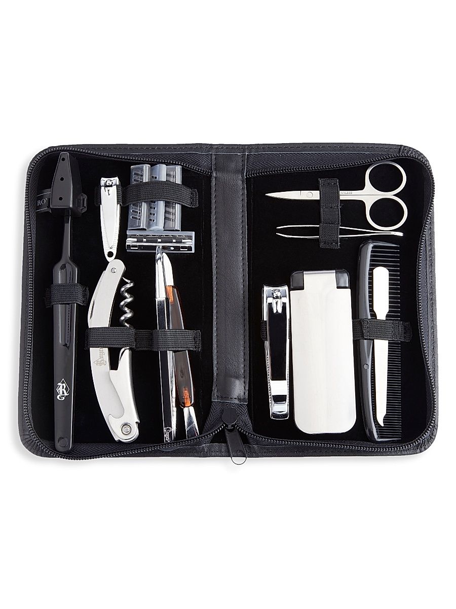 Men's Travel Grooming Necessities Kit - Red