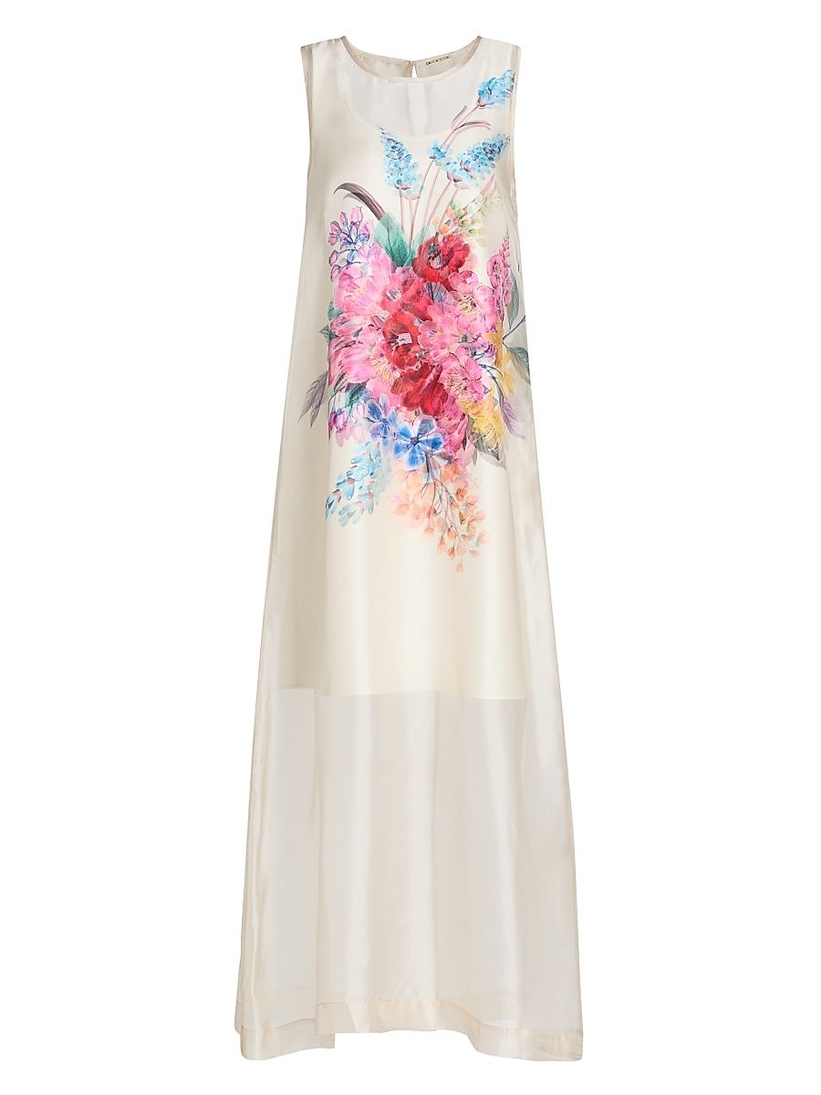 Women's The Alexis Garden Print Maxi Dress - Tiara Garden Print - Size XL