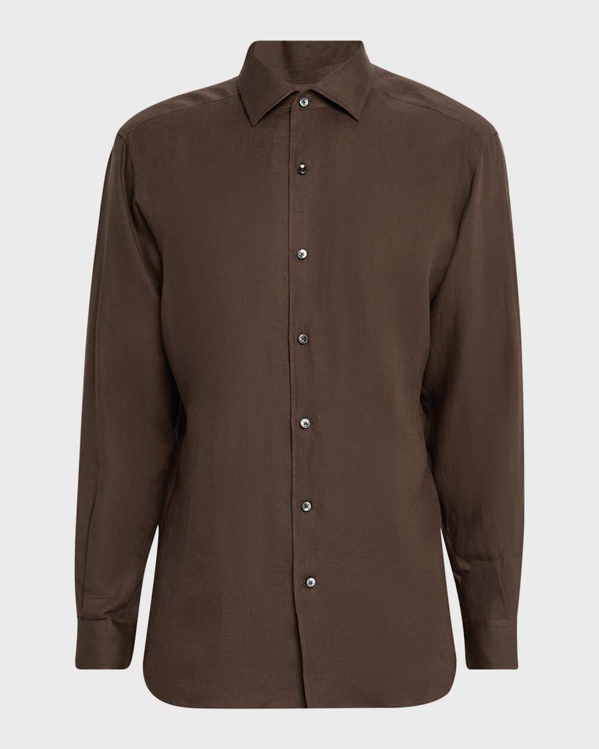 Men & apos;s Oasi Lino Sport Shirt