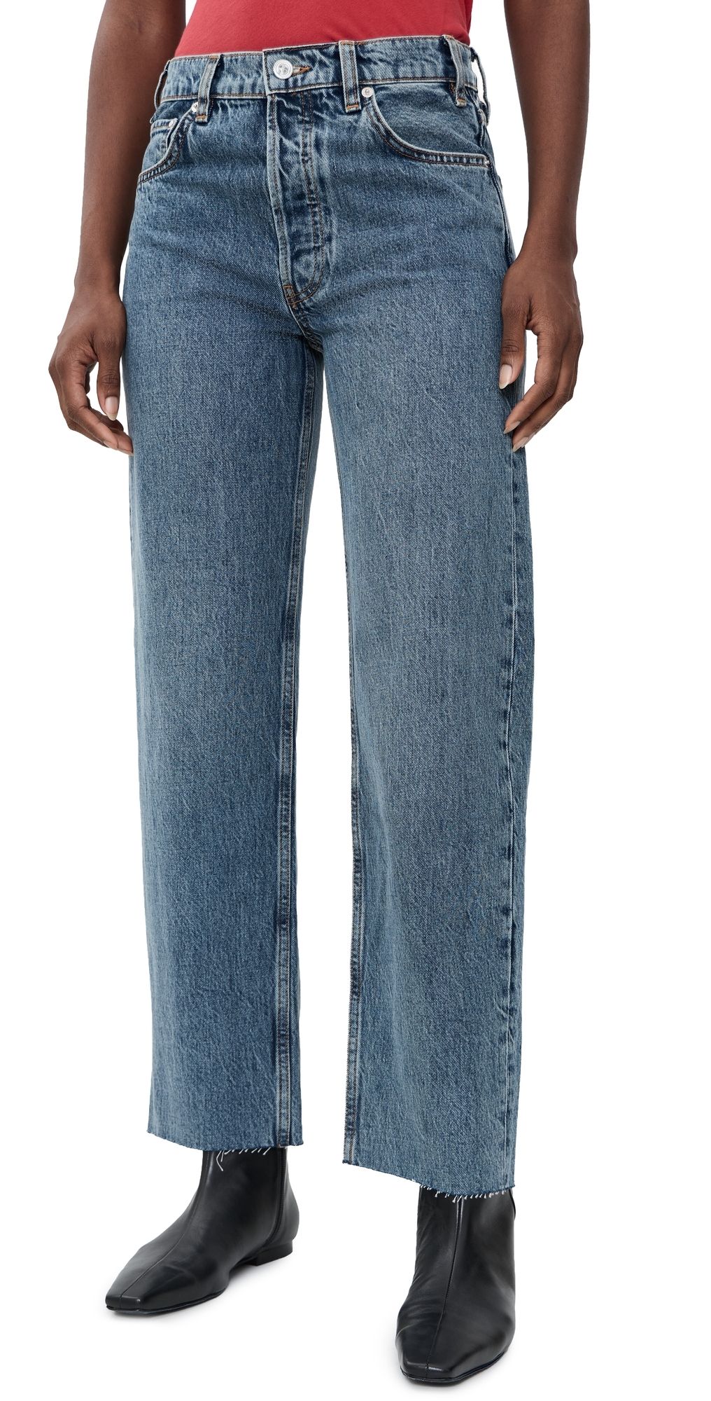 ANINE BING Gavin Jeans Dark Indigo 27