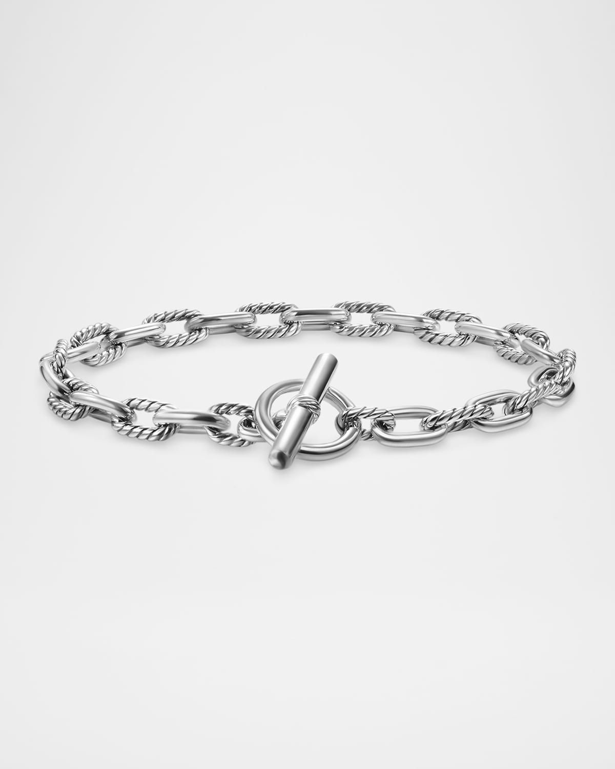 DY Madison Toggle Bracelet in Silver, 5.5mm