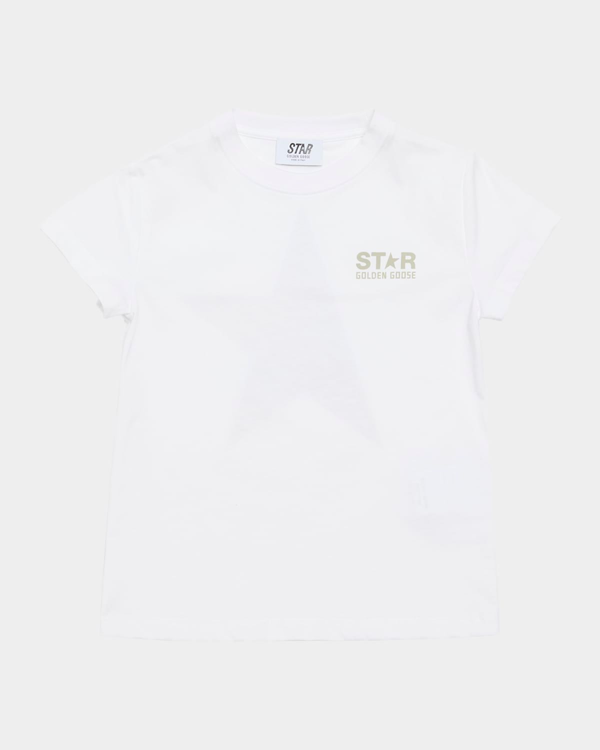 Girl & apos;s Classic Logo-Print T-Shirt, Size 4-12