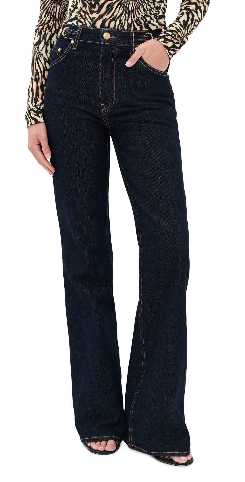 Ulla Johnson The Colette Straight Leg Jeans Tigris 31
