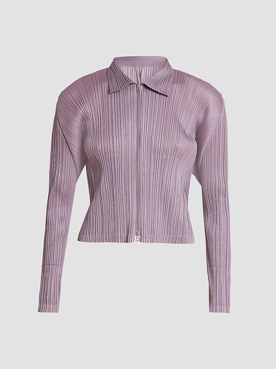 Women's Monthly Colors: August Blouson Jacket - Grayish Purple - Size Medium