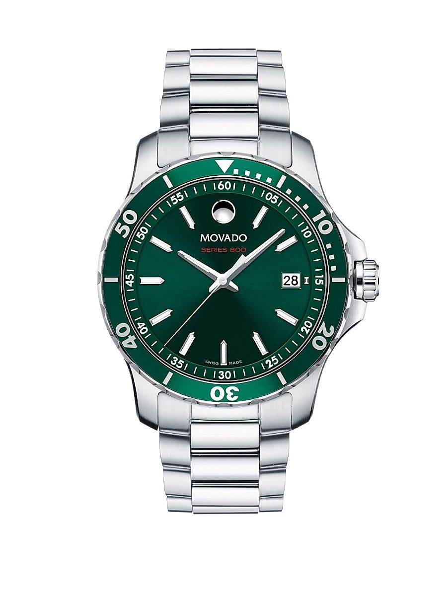 Men's Series 800 Watch - Green Silver