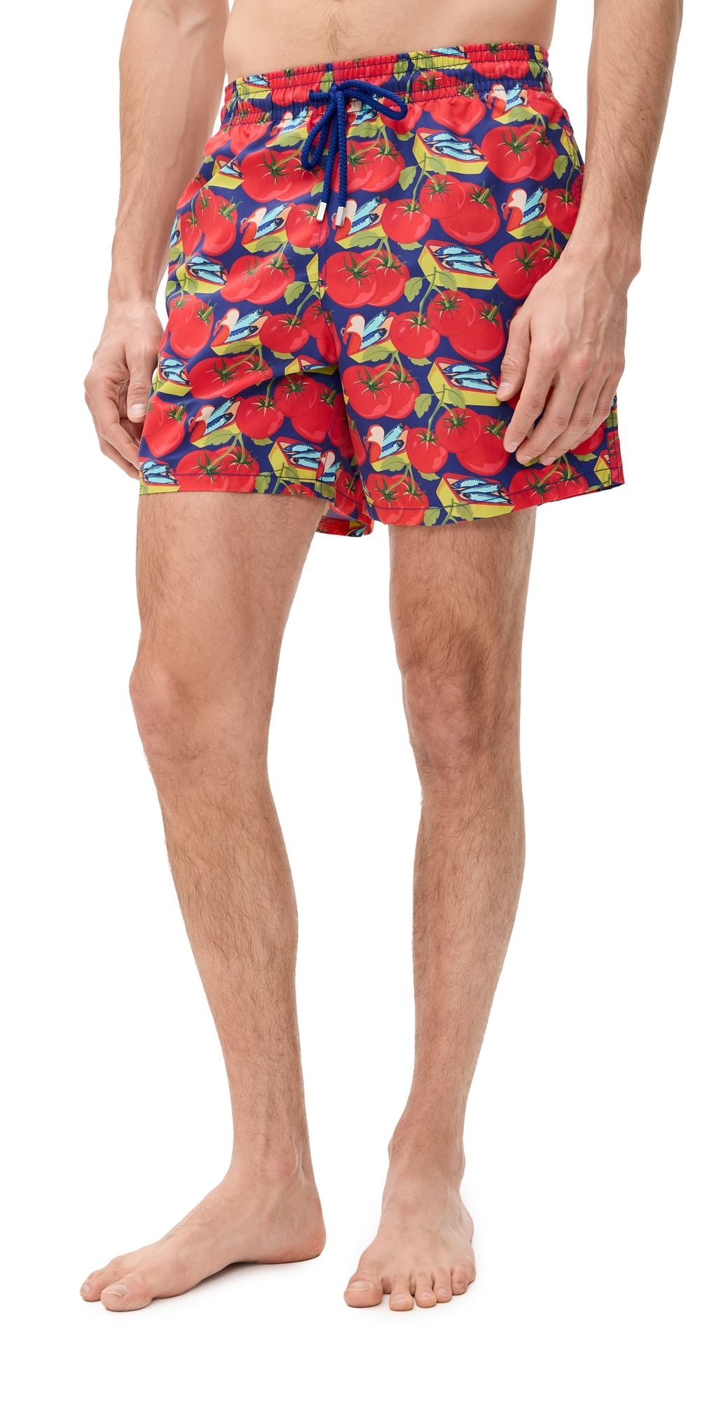 Vilebrequin Moorea Swim Trunks 6 Purple Blue L