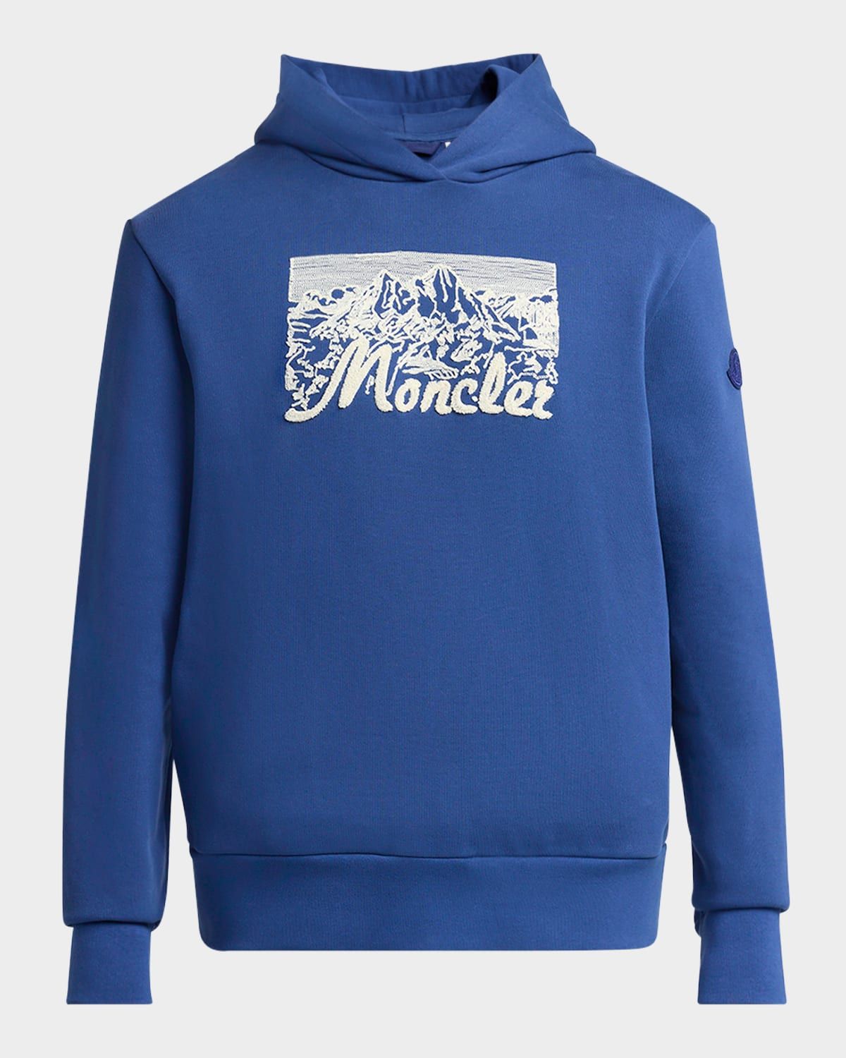 Men & apos;s Chenille Mountain Logo Hoodie
