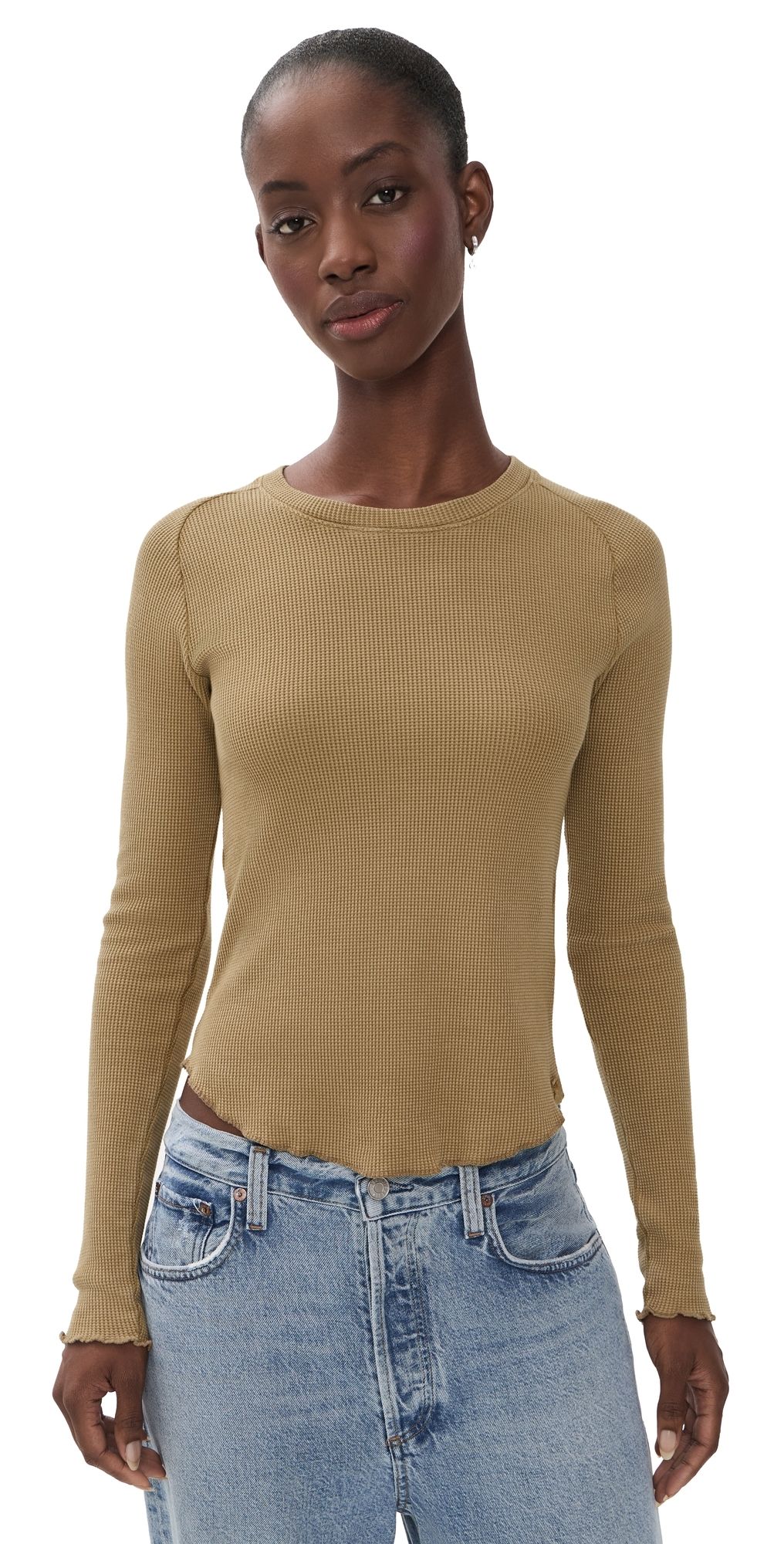 Free People Easy Does It Tee Golden Eagle XL