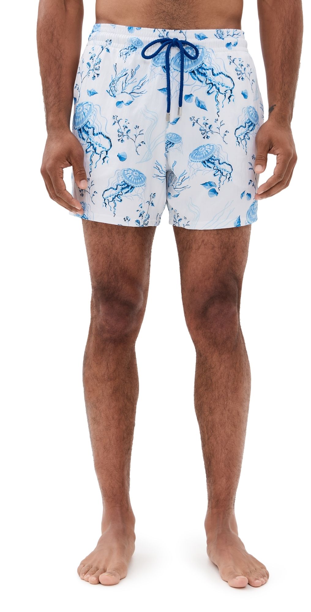 Vilebrequin Moorise Swim Trunks Blanc L