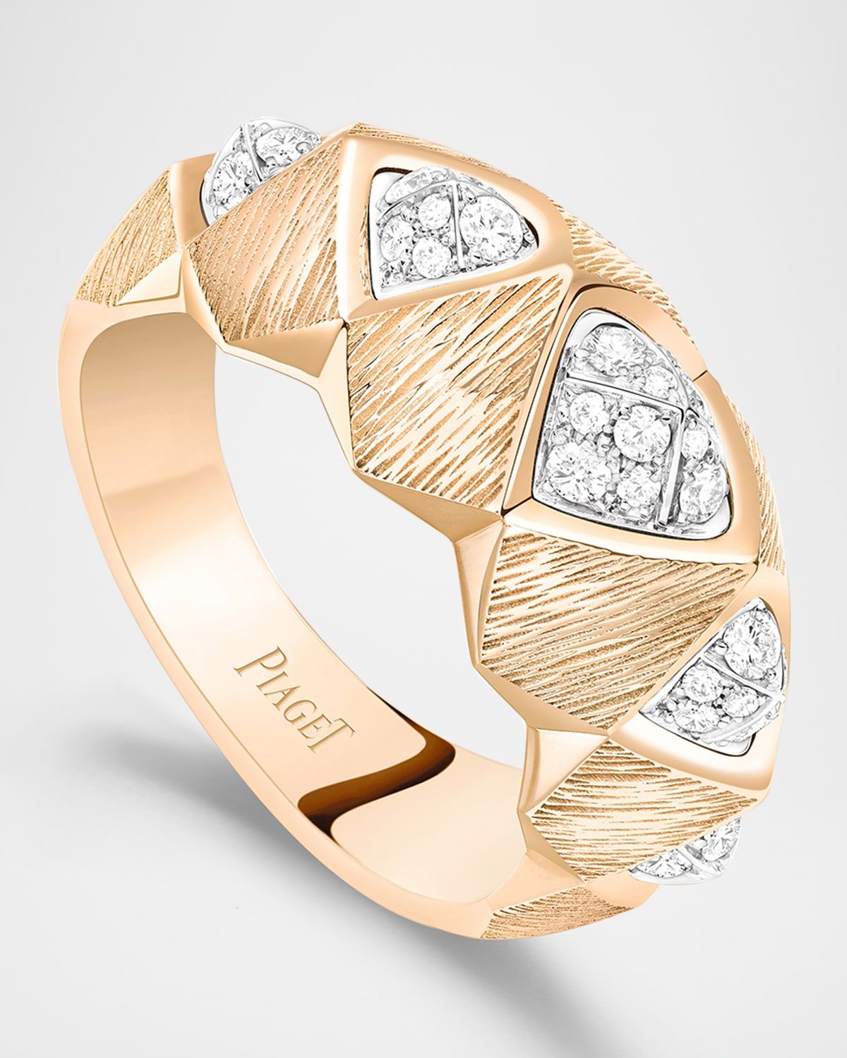 18K Rose Gold Piaget Sunlight Ring