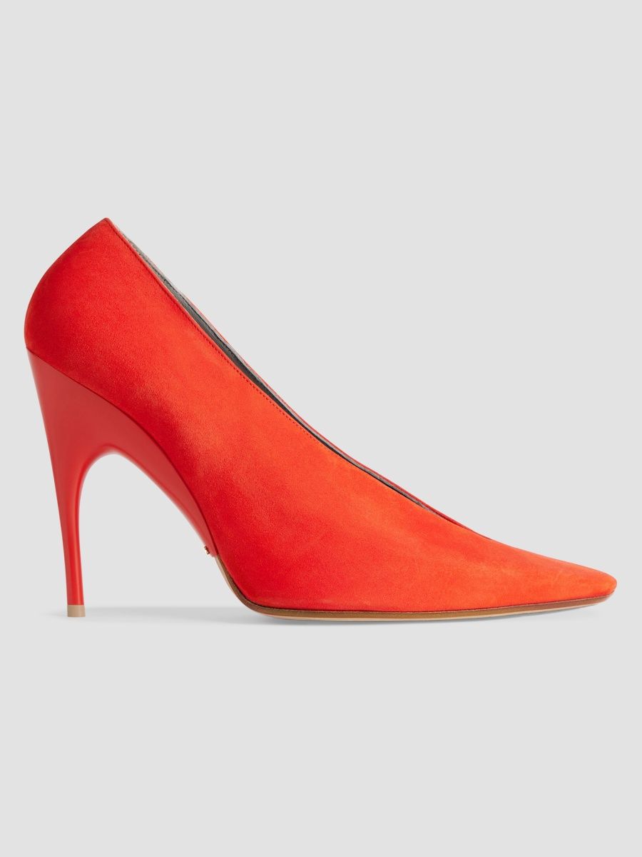 Balenciaga Women's Duchesse Pumps - Orange - Size 9