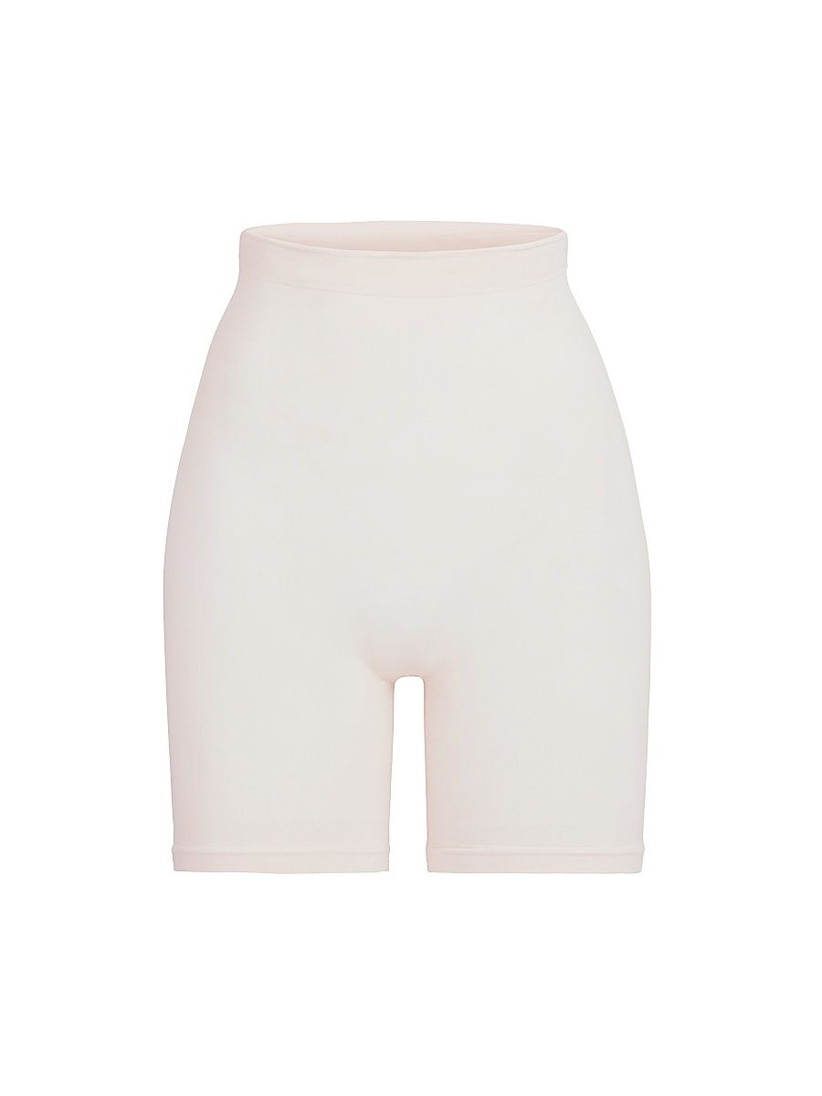 Women's Seamless Sculpt Mid-Thigh Short - Sand - Size XXXL