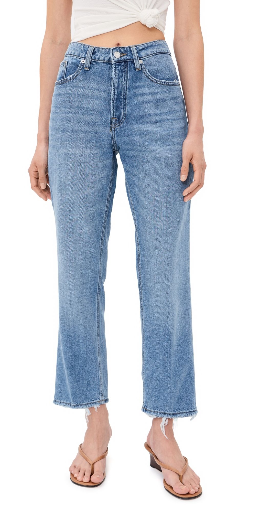 Good American Weightless Boyfriend Jeans indigo961 10
