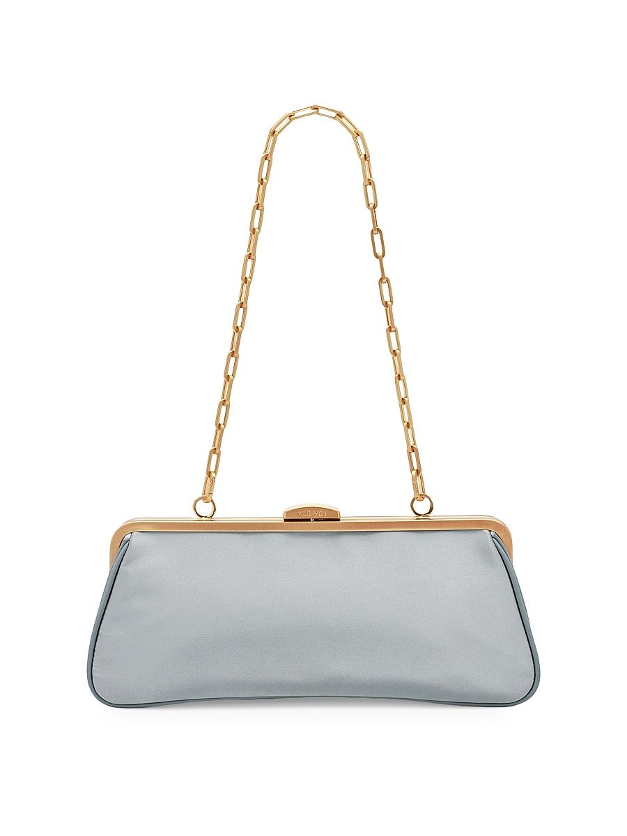 Women's Matilde Chain-Link Shoulder Bag - Celadon