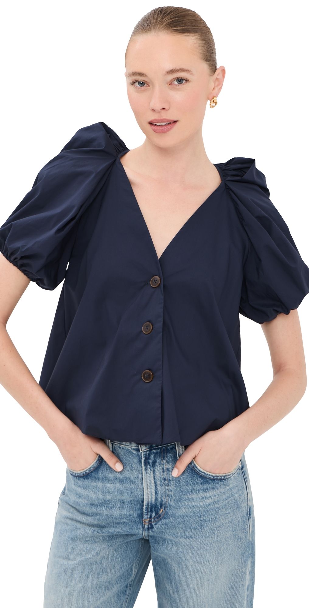 Kika Vargas Harpa Top Navy 12