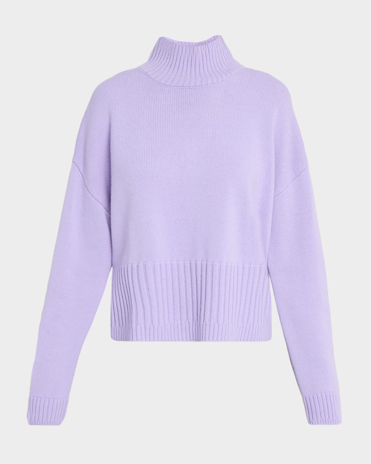 Jamie Merino Wool and Cashmere Turtleneck Sweater